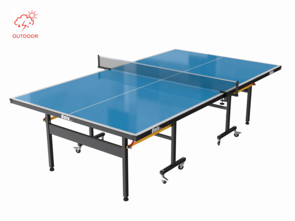 Фото 1 - Всепогодный теннисный стол UNIX line outdoor 6mm (blue).
