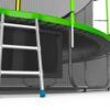 Фото 5 - Батут с внутренней сеткой и лестницей EVO JUMP Internal 16ft (Green) + нижняя сеть.